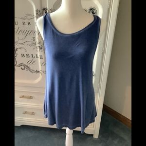 American eagle blue tank top